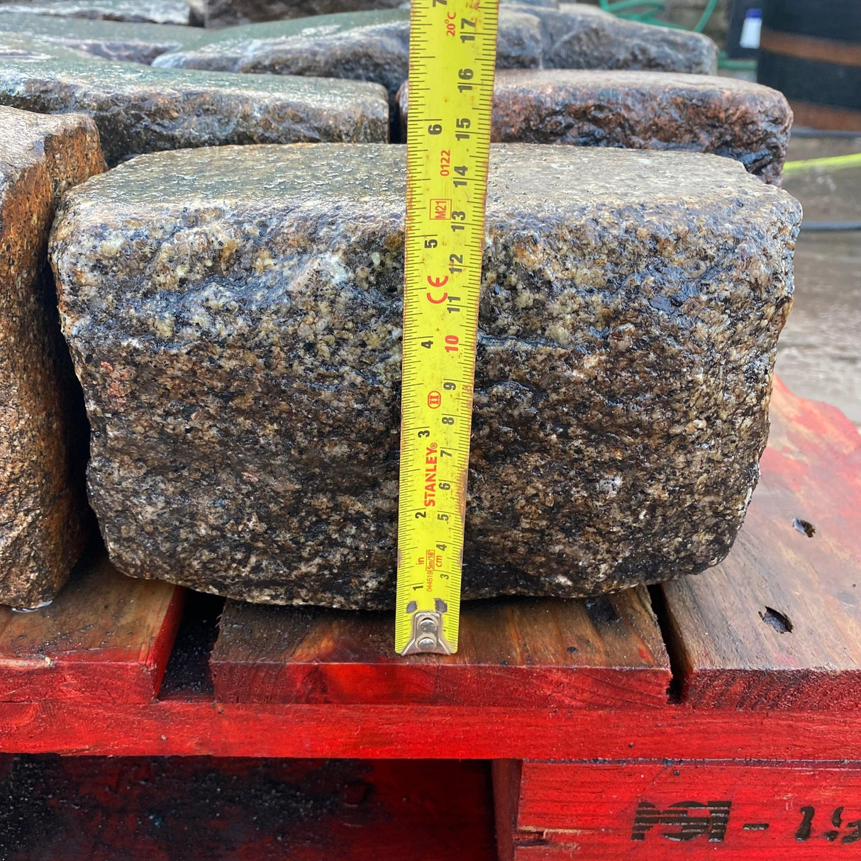 Reclaimed Mixed Granite Stone Cobble / Setts - Reclaimed Brick Company