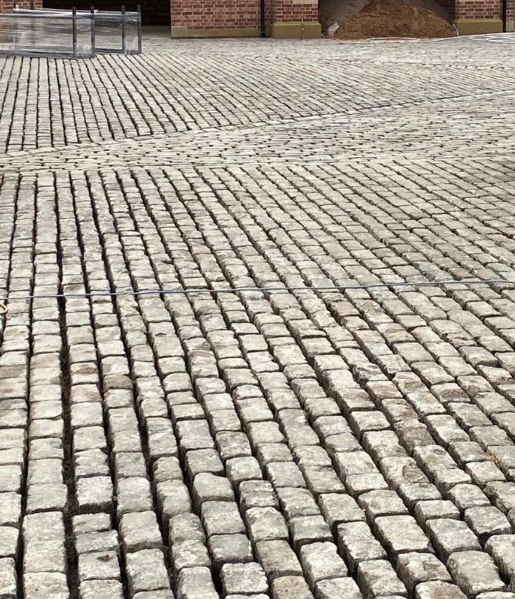 Reclaimed Mixed Granite Stone Cobble / Setts - Reclaimed Brick Company