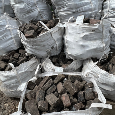 Reclaimed Mixed Granite Stone Cobble / Setts - Reclaimed Brick Company