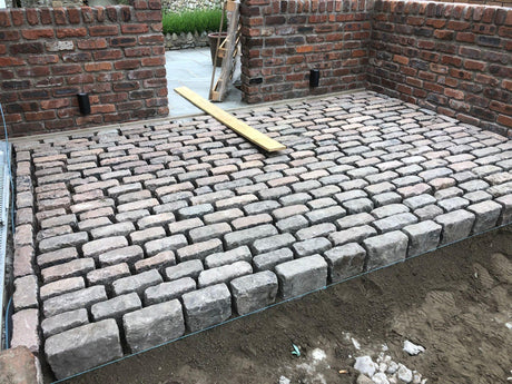 Reclaimed Mixed Granite Stone Cobble / Setts - Reclaimed Brick Company