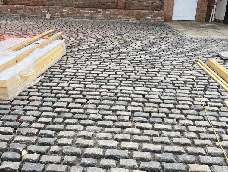 Reclaimed Mixed Granite Stone Cobble / Setts - Reclaimed Brick Company