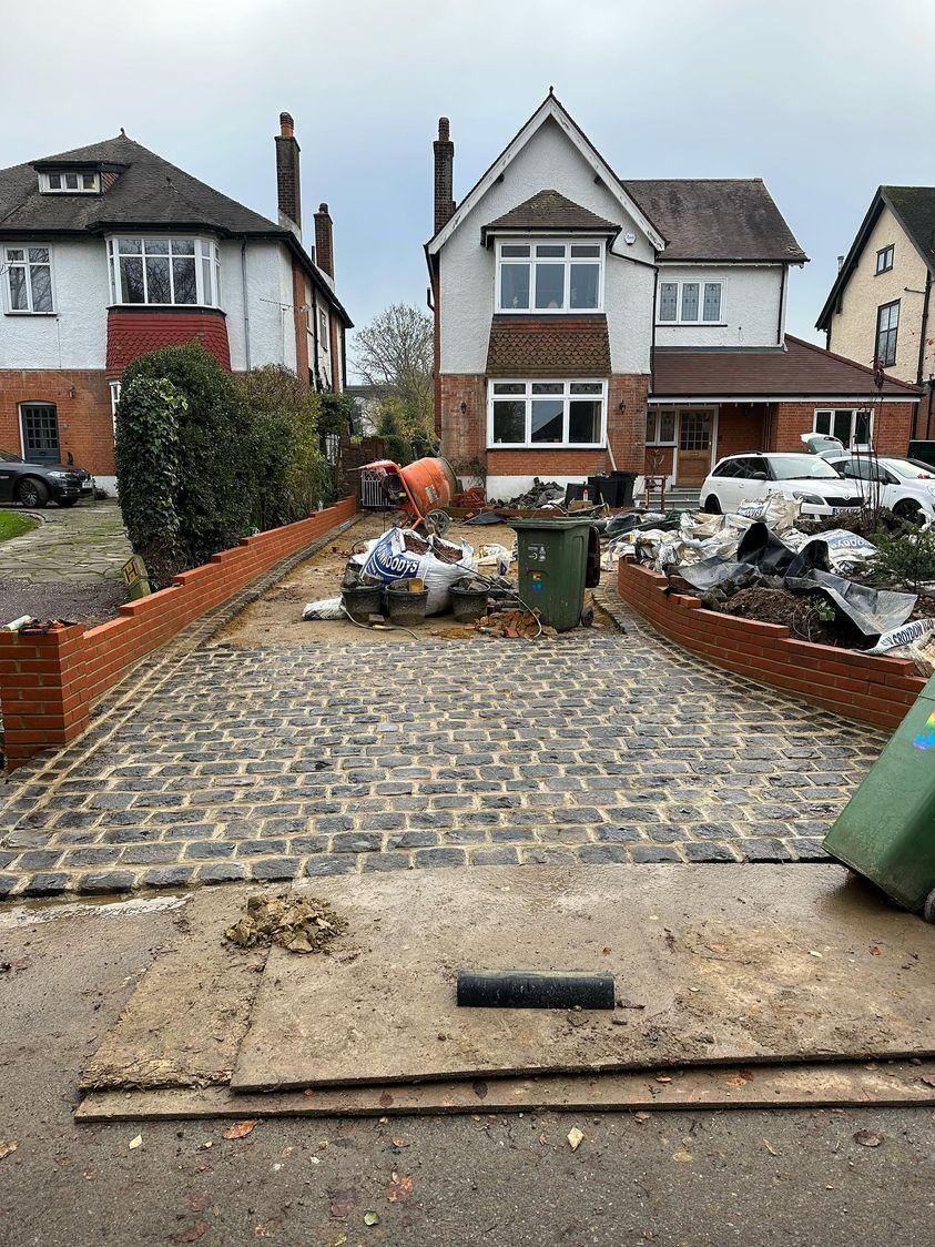 Reclaimed Mixed Granite Stone Cobble / Setts - Reclaimed Brick Company