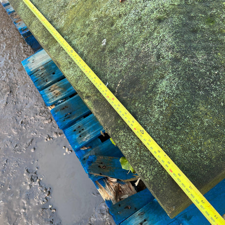 105cm Reclaimed Natural Stone Pillar Cap - Reclaimed Brick Company