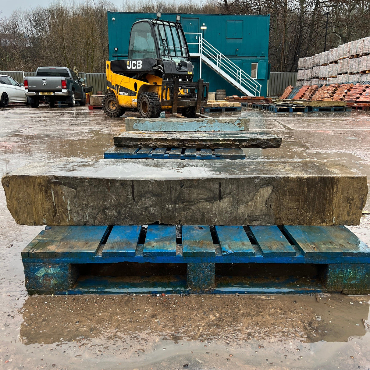 Reclaimed Natural Stone Steps