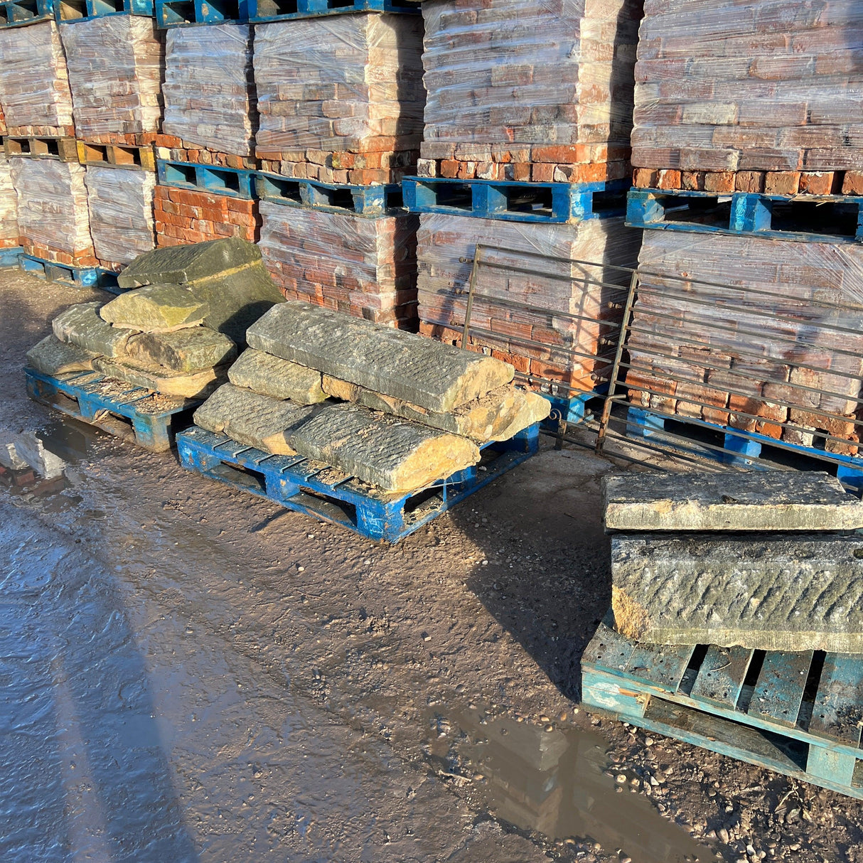 Stone Wall Coping - Reclaimed Brick Company