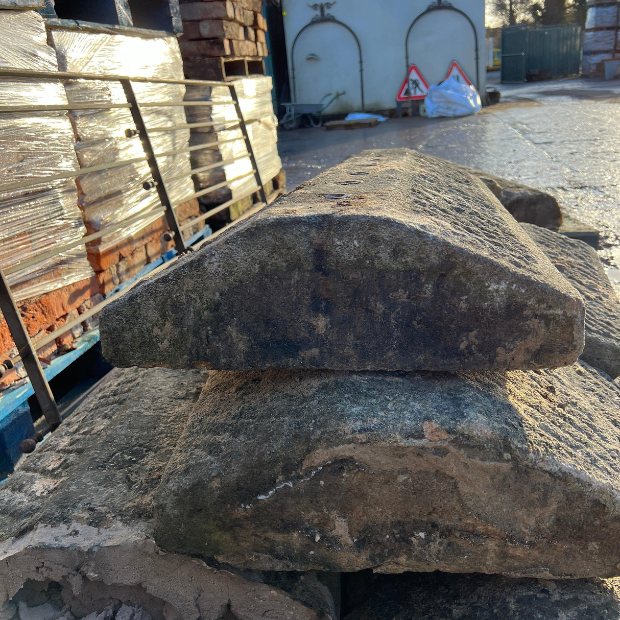 Reclaimed Wall Coping - Reclaimed Brick Company