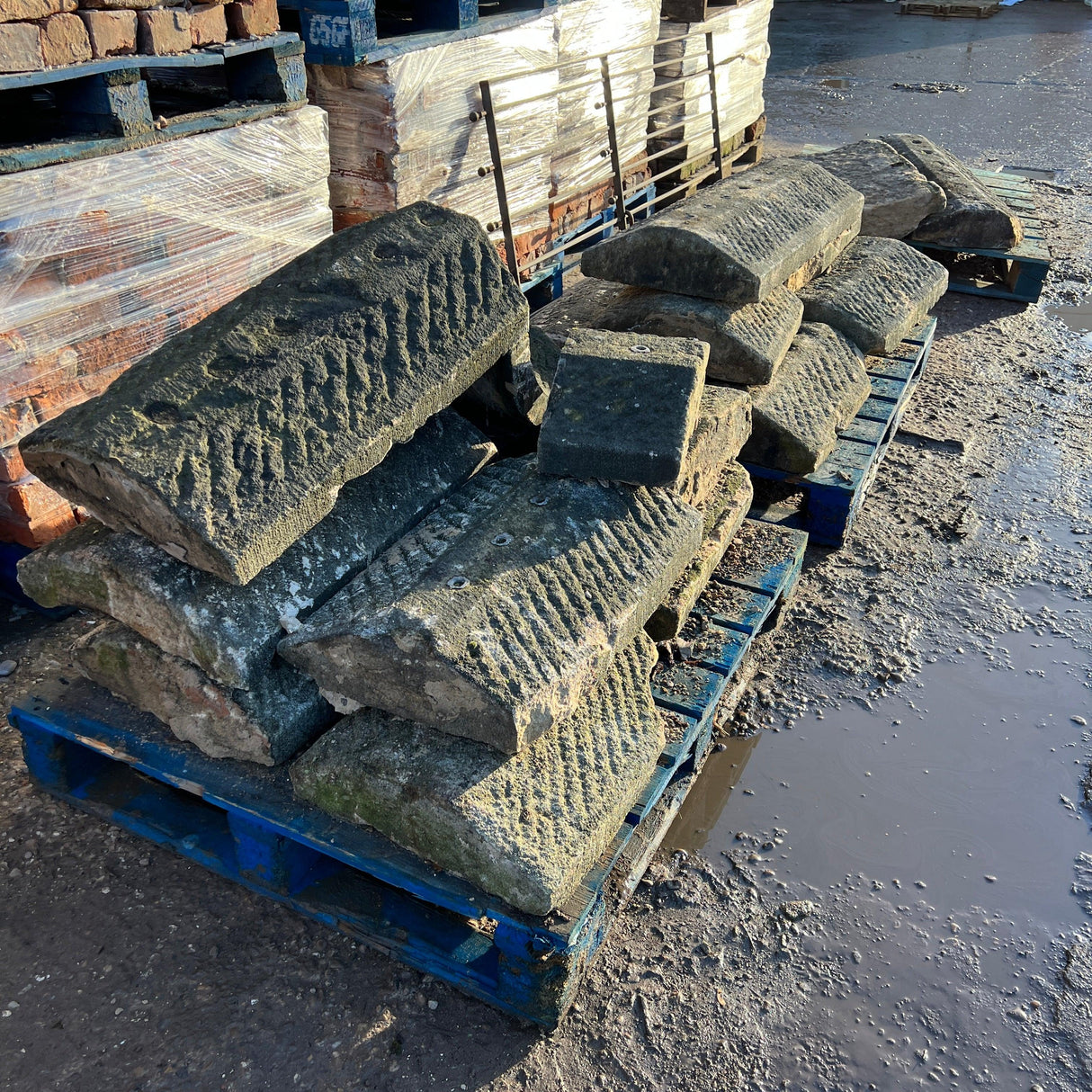 Wall Coping Stone - Reclaimed Brick Company