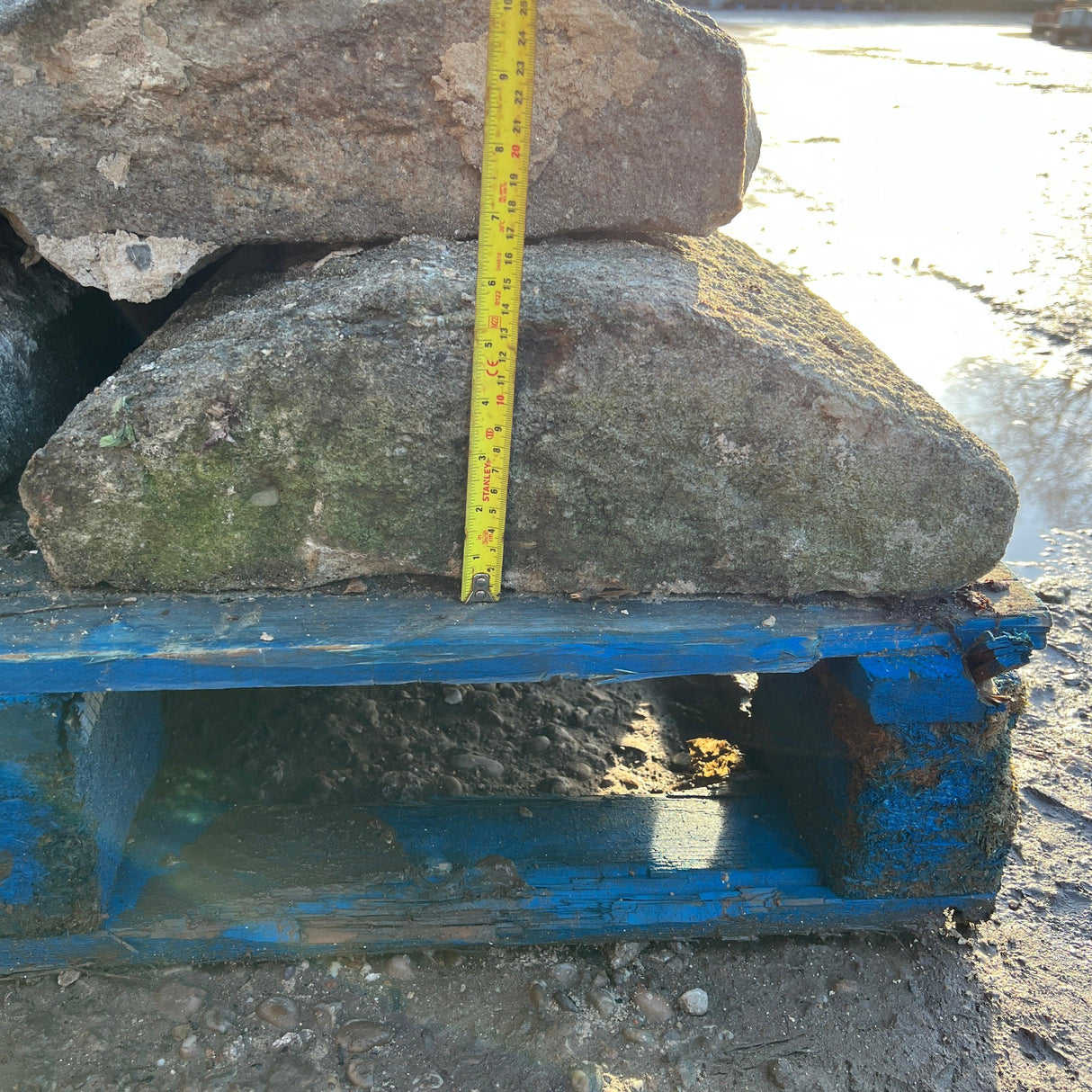 Reclaimed Wall Coping Stone - Reclaimed Brick Company