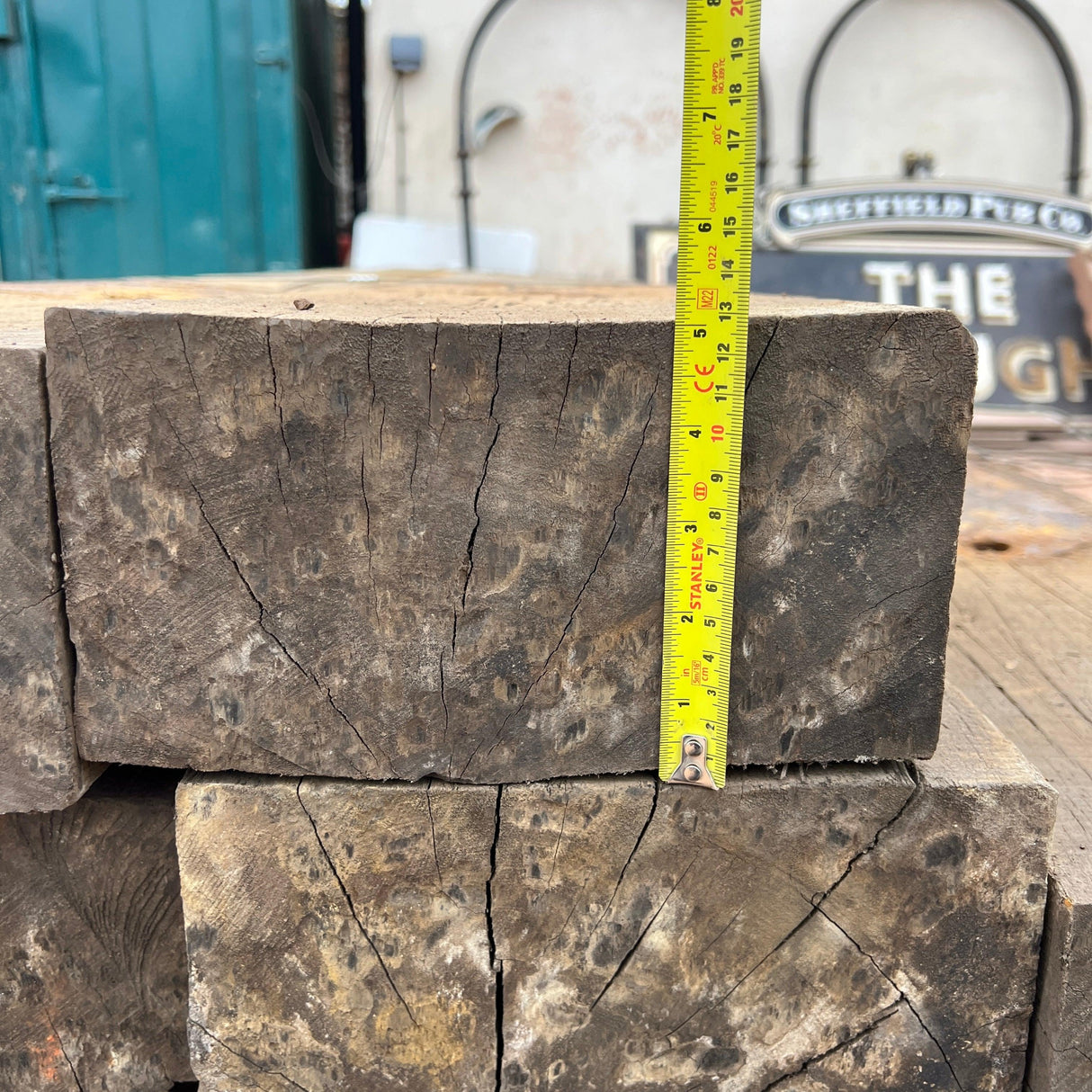 Grade AA - Reclaimed Railway Sleeper - Reclaimed Brick Company