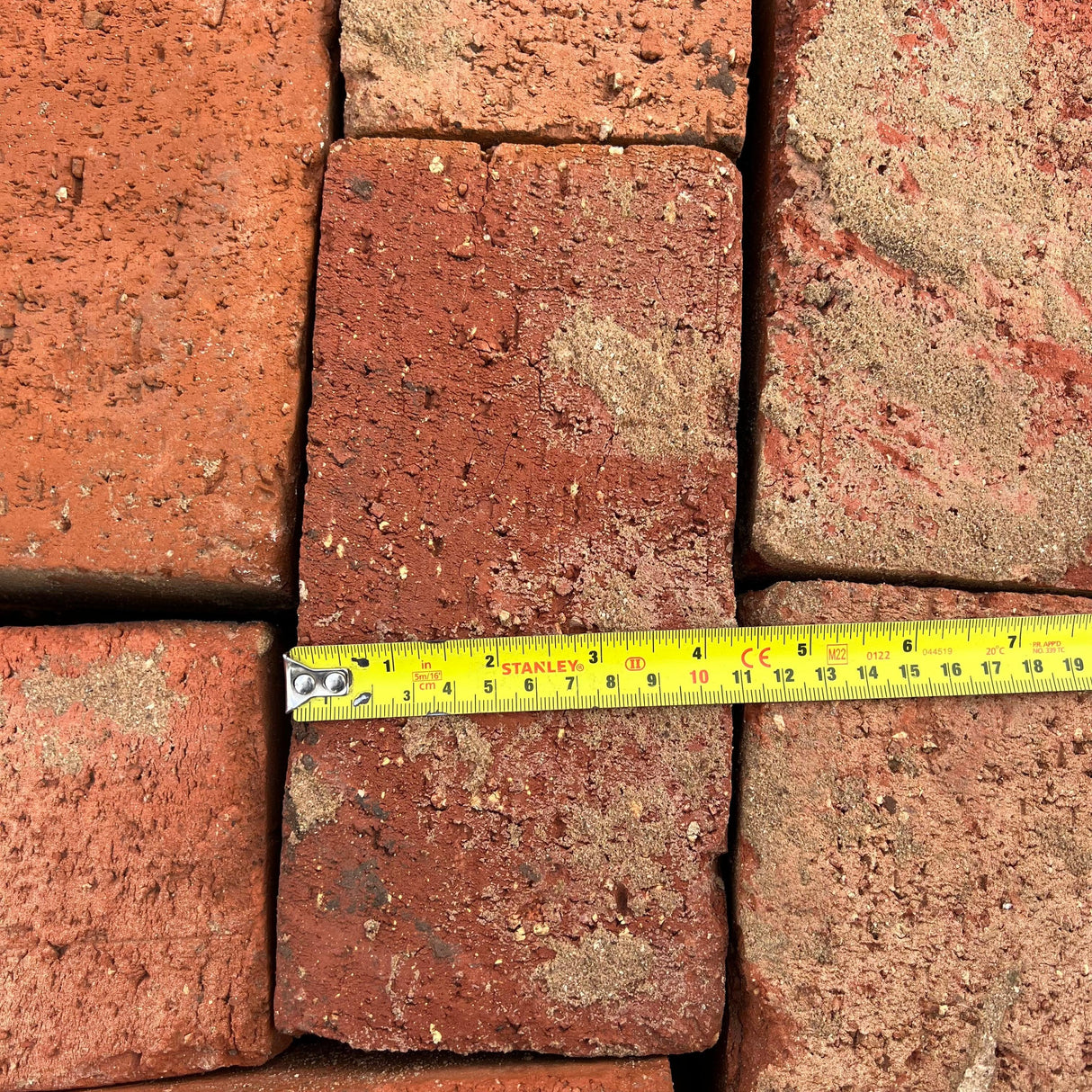 Reclaimed Orange Wirecut Bricks | Pack of 250 Brick | Free Delivery - Reclaimed Brick Company