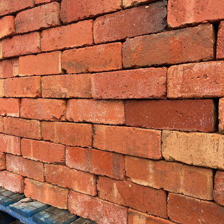 Reclaimed Orange Wirecut Bricks | Pack of 250 Brick | Free Delivery - Reclaimed Brick Company
