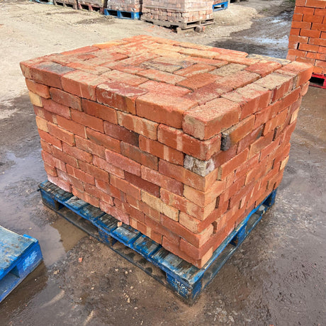 Reclaimed Orange Wirecut Bricks | Pack of 250 Brick | Free Delivery - Reclaimed Brick Company
