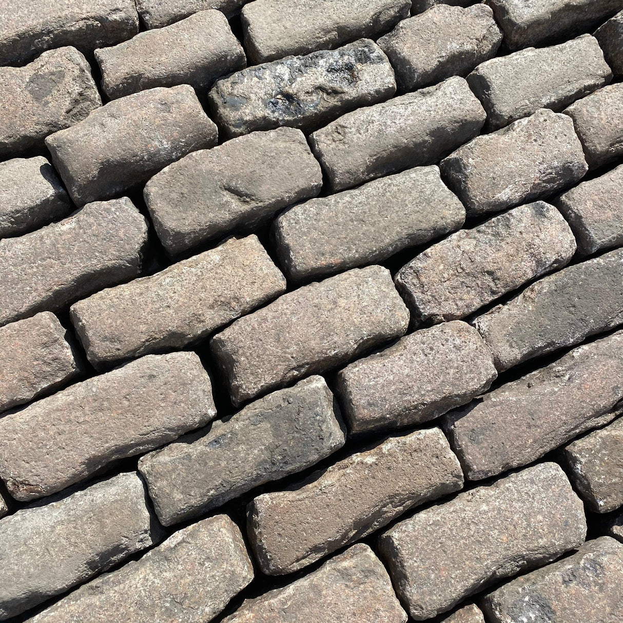 Reclaimed Pink Granite Cobbles / Setts - Reclaimed Brick Company