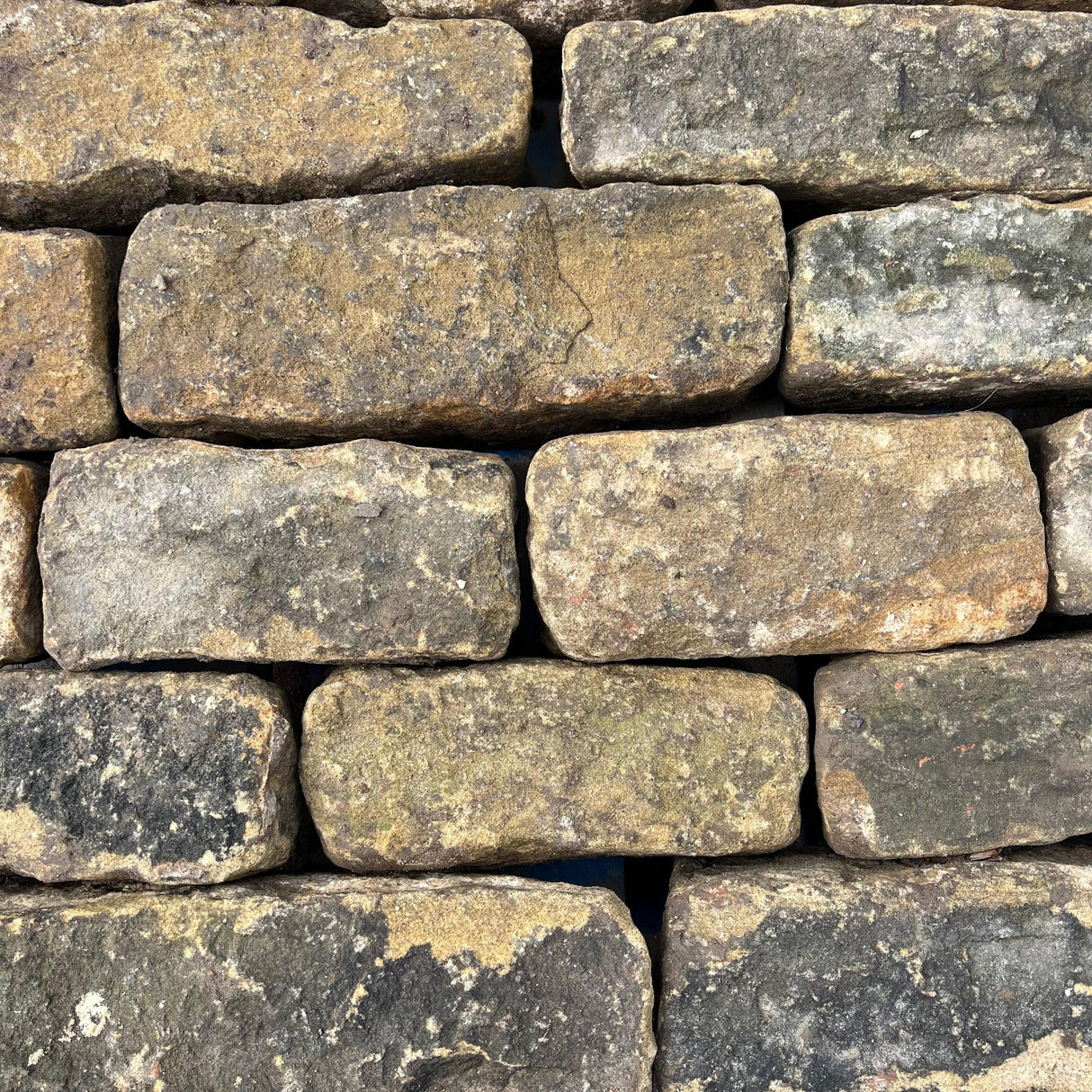 Reclaimed Punch Face Building Stone - 6” Backed Off - Reclaimed Brick Company