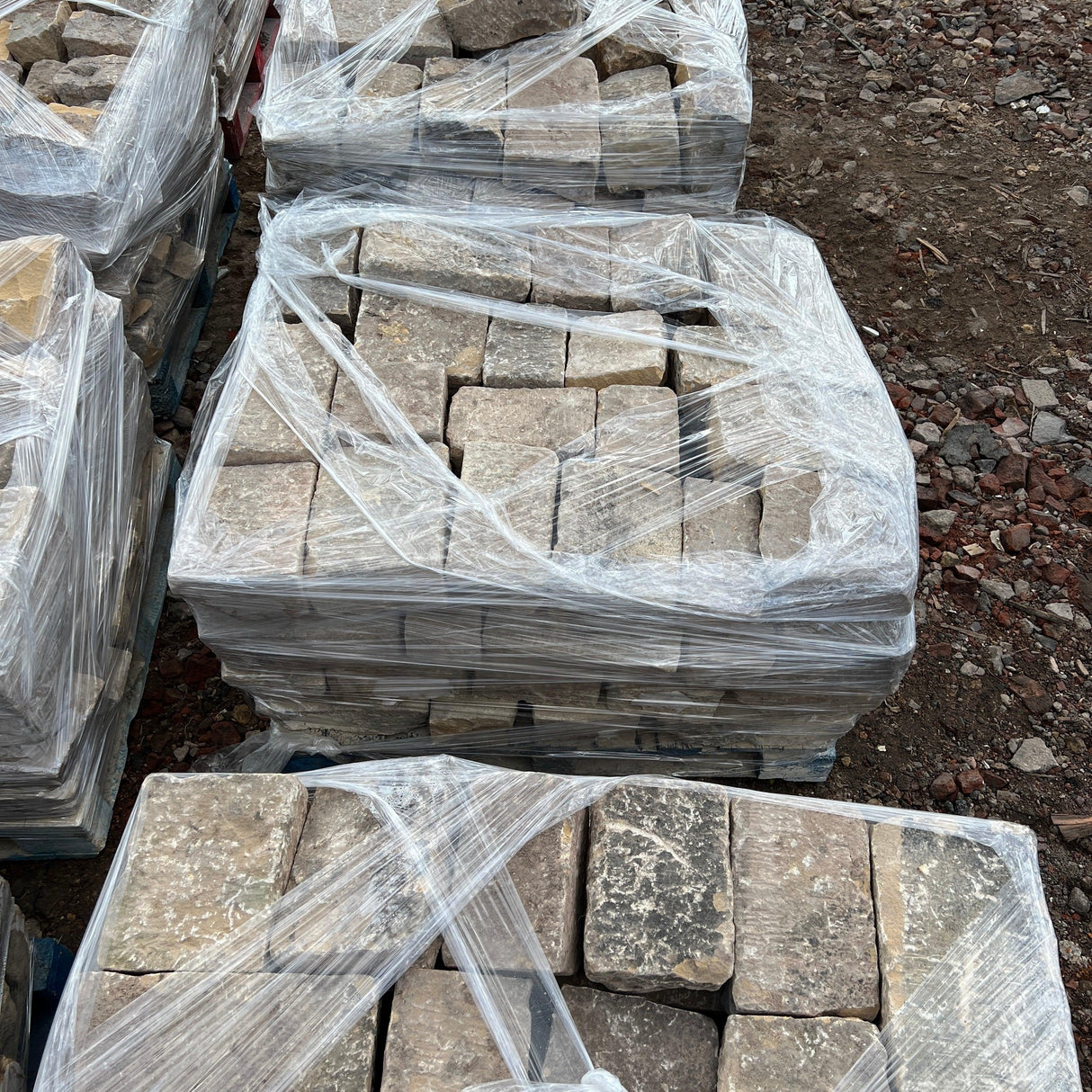 Reclaimed Punched Building Stone - Backed Off - Reclaimed Brick Company