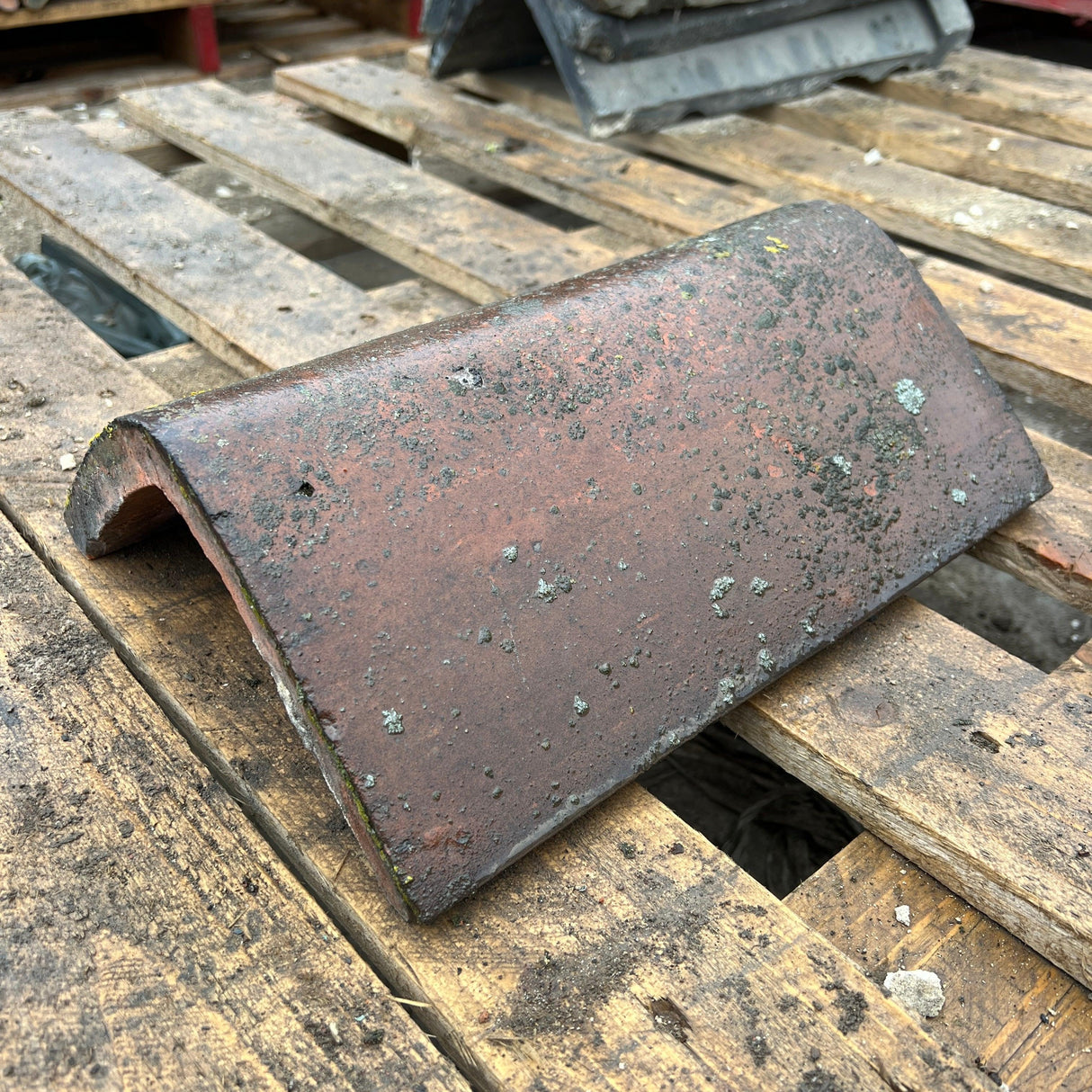 Red Clay Roof Ridge Tile - Reclaimed Brick Company