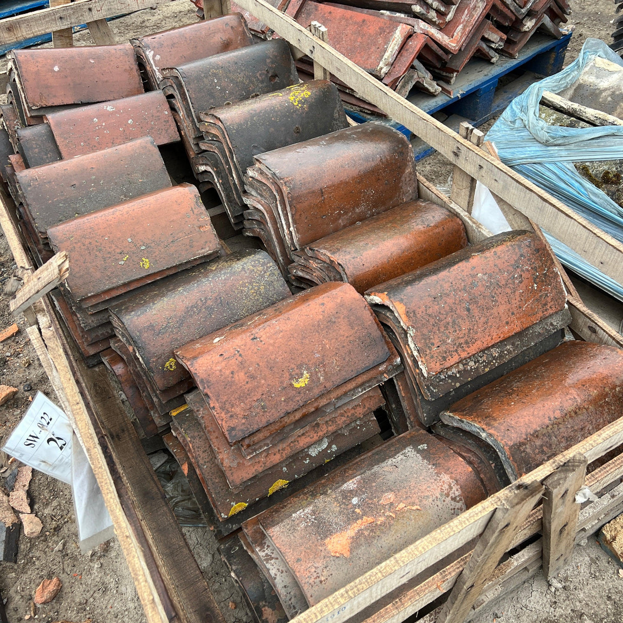 Reclaimed Clay Roof Ridge Tile - Reclaimed Brick Company