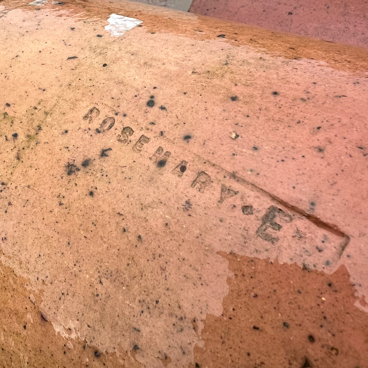 Reclaimed Red Half Round Ridge Tile - Job Lot of 120 - Reclaimed Brick Company