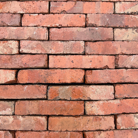 Classic Brick Wall | Reclaimed Red Linear Bricks | - Reclaimed Brick Company