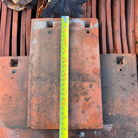 Reclaimed Red Rosemary Clay Roof Tiles - Reclaimed Brick Company