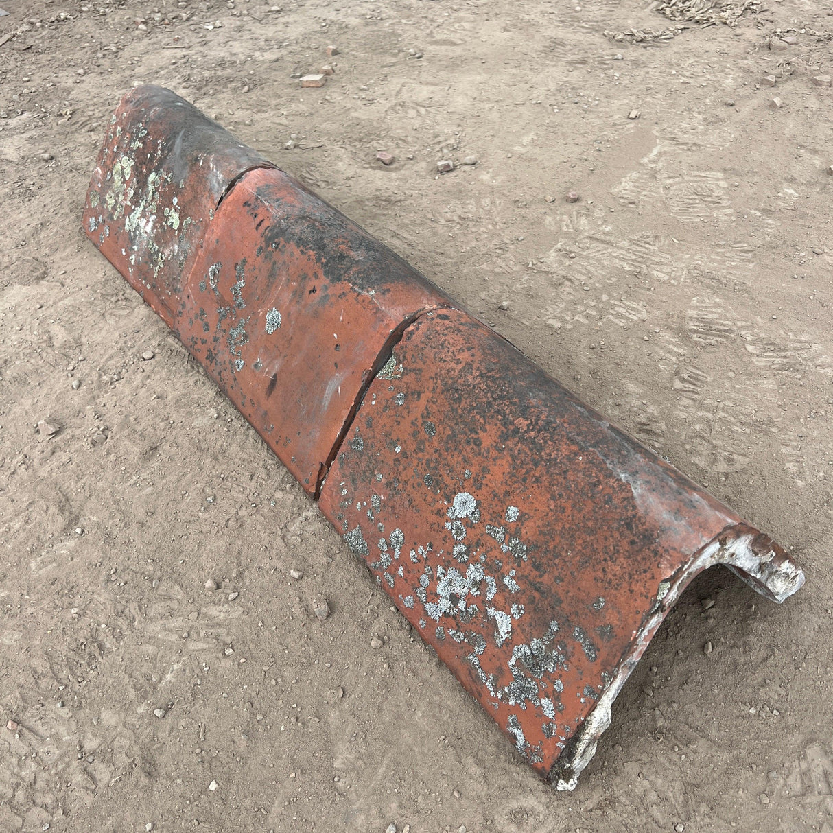 Red Triangle Ridge Roof Tile - Reclaimed Brick Company