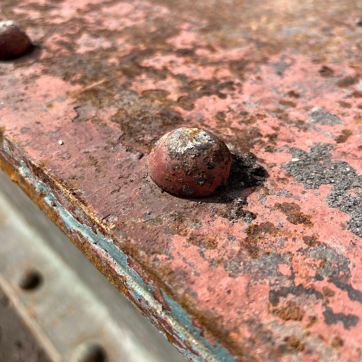 Reclaimed Riveted 1860’s Steel Beam - 8900cm - Reclaimed Brick Company