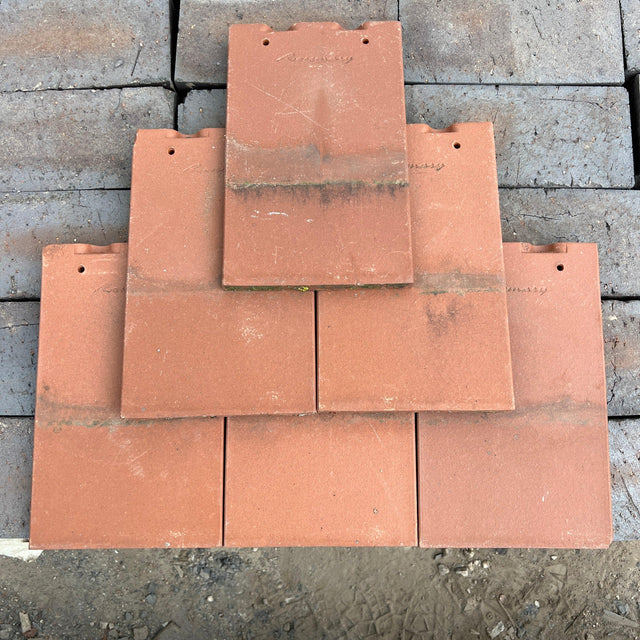Reclaimed Rosemary Red Clay Roof Tiles - Reclaimed Brick Company