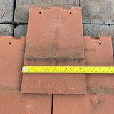Roofing Supplies - Reclaimed Rosemary Red Clay Roof Tiles - Reclaimed Brick Company