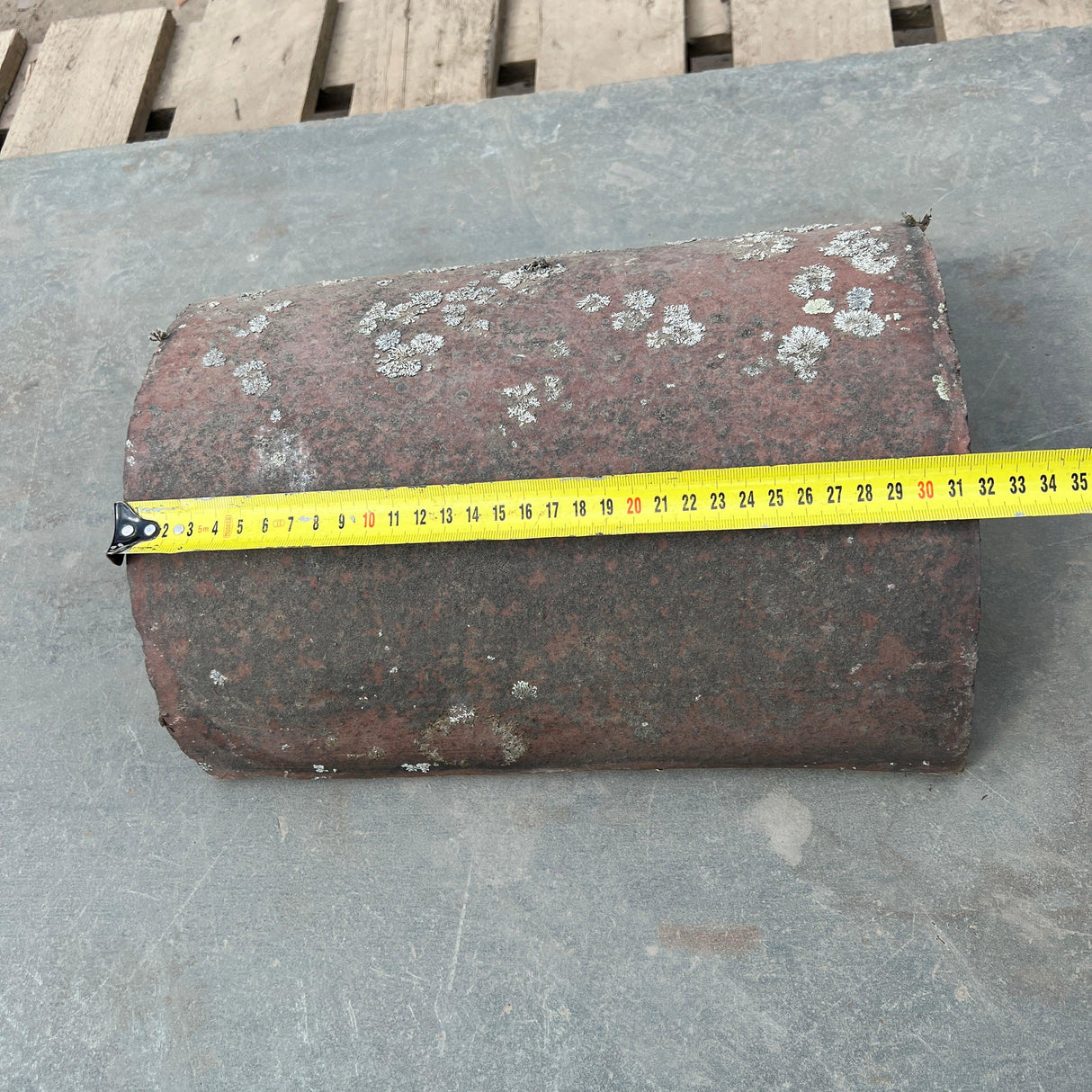 Reclaimed Rosemary Red Round Ridge Tiles - (Job Lot) - Reclaimed Brick Company