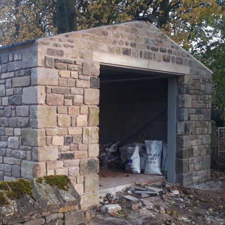 Reclaimed Rough Stone Quoins - Made to Order & Size - Reclaimed Brick Company