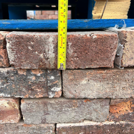 Reclaimed Rough Textured Imperial Bricks | Pack of 250 Bricks | Free Delivery - Reclaimed Brick Company