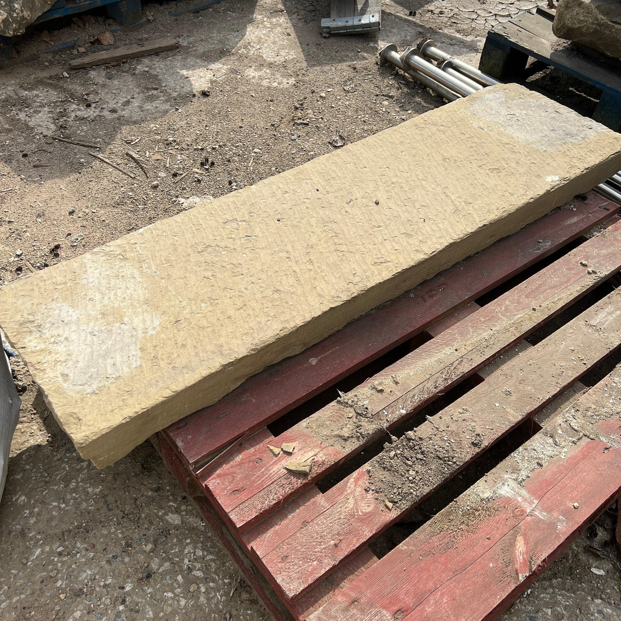 Reclaimed Sandsand Fireplace Hearth - Reclaimed Brick Company