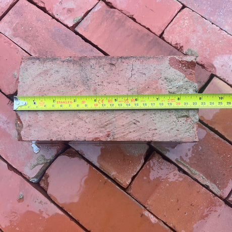 Reclaimed Smooth Red Wirecut Bricks | Pack of 250 Brick | Free Delivery - Reclaimed Brick Company