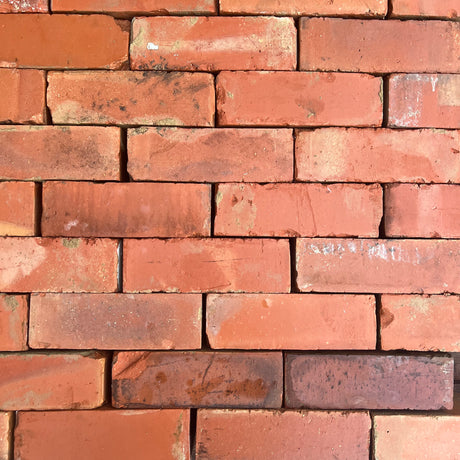 Reclaimed Smooth Red Wirecut Bricks | Pack of 250 Brick | Free Delivery - Reclaimed Brick Company