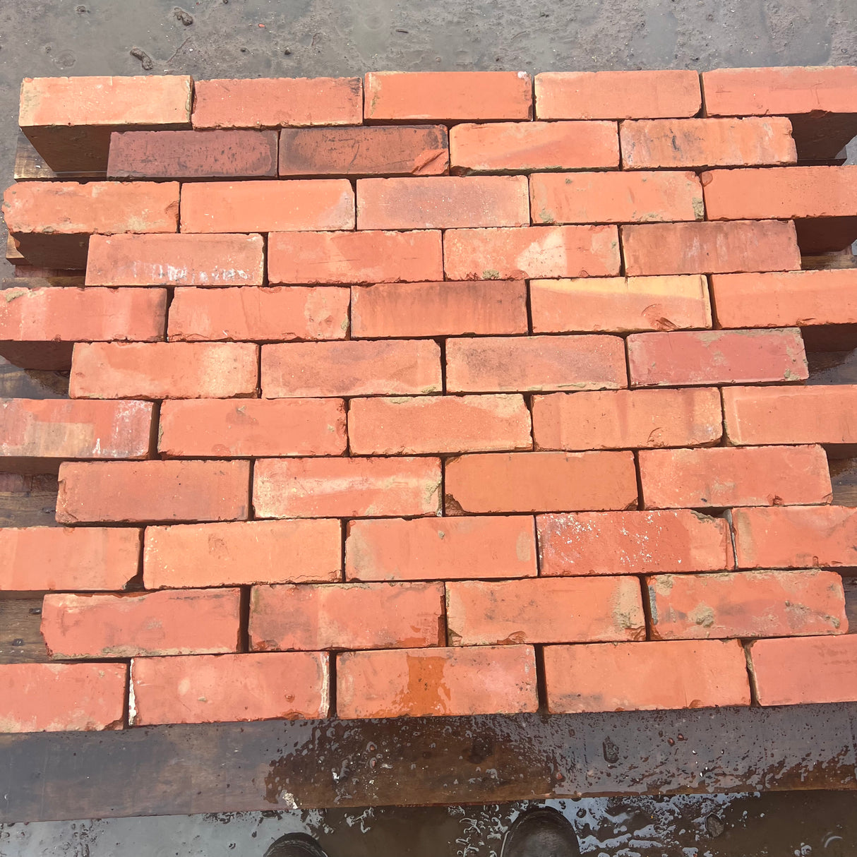 Reclaimed Smooth Red Wirecut Bricks | Pack of 250 Brick | Free Delivery - Reclaimed Brick Company