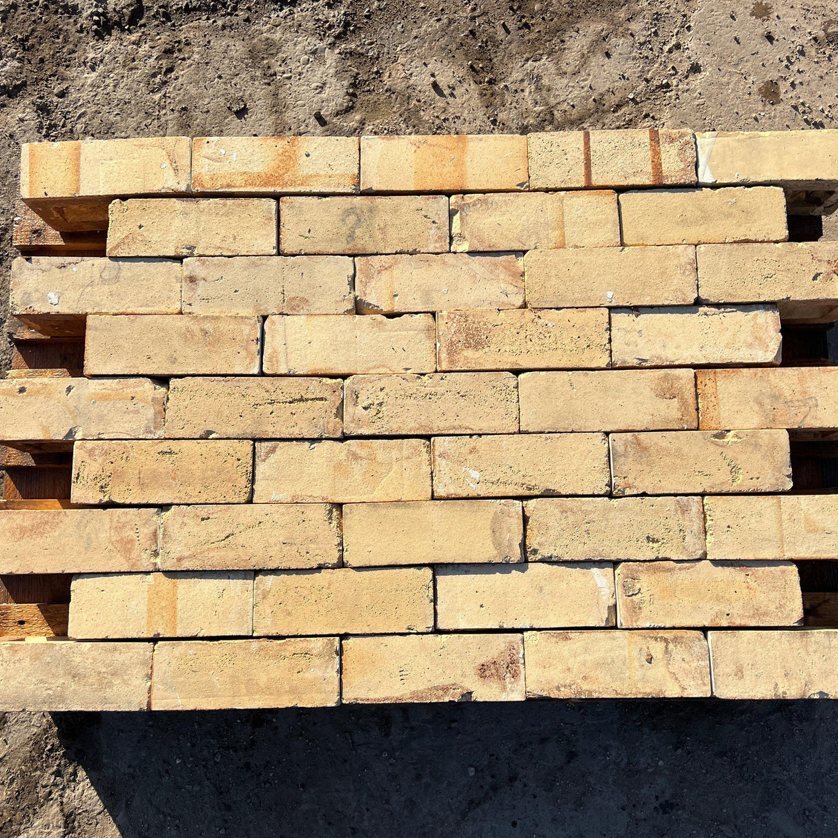 75mm Yellow Bricks - Reclaimed Brick Company
