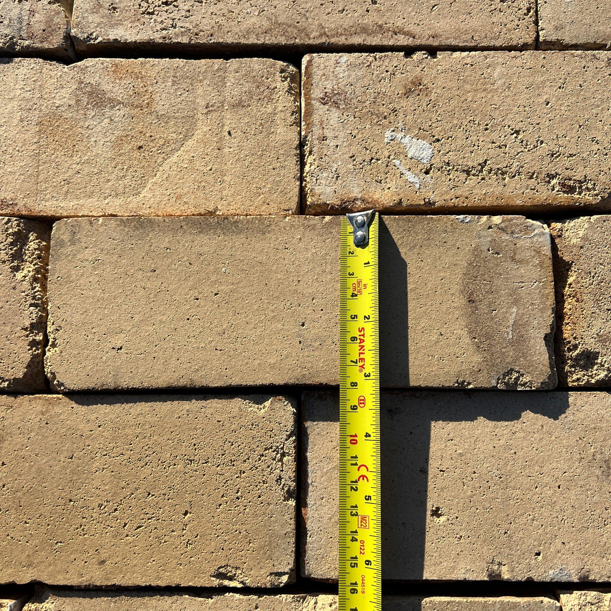 75mm Yellow Bricks - Brick Yard