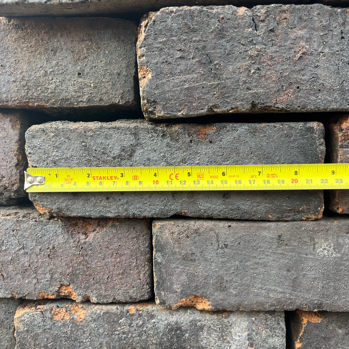 Reclaimed Staffordshire Blue Engineering Brick | Pack of 250 | Free Delivery - Reclaimed Brick Company