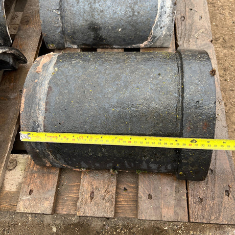 Reclaimed Staffordshire Blue Half Round Roof Ridge Tiles - Reclaimed Brick Company