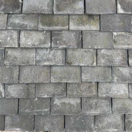 Reclaimed Staffordshire Blue Handmade Clay Roof Tiles - Reclaimed Brick Company