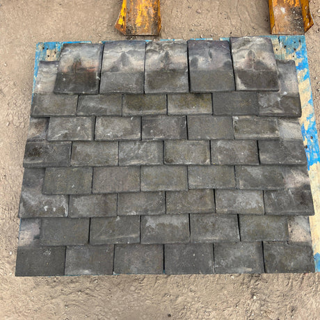 Reclaimed Staffordshire Blue Handmade Clay Roof Tiles - Reclaimed Brick Company