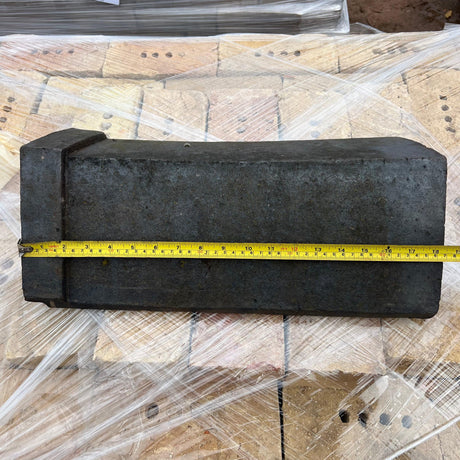 Reclaimed Staffordshire Blue Triangle Ridge Tiles - 75 Degrees - Reclaimed Brick Company