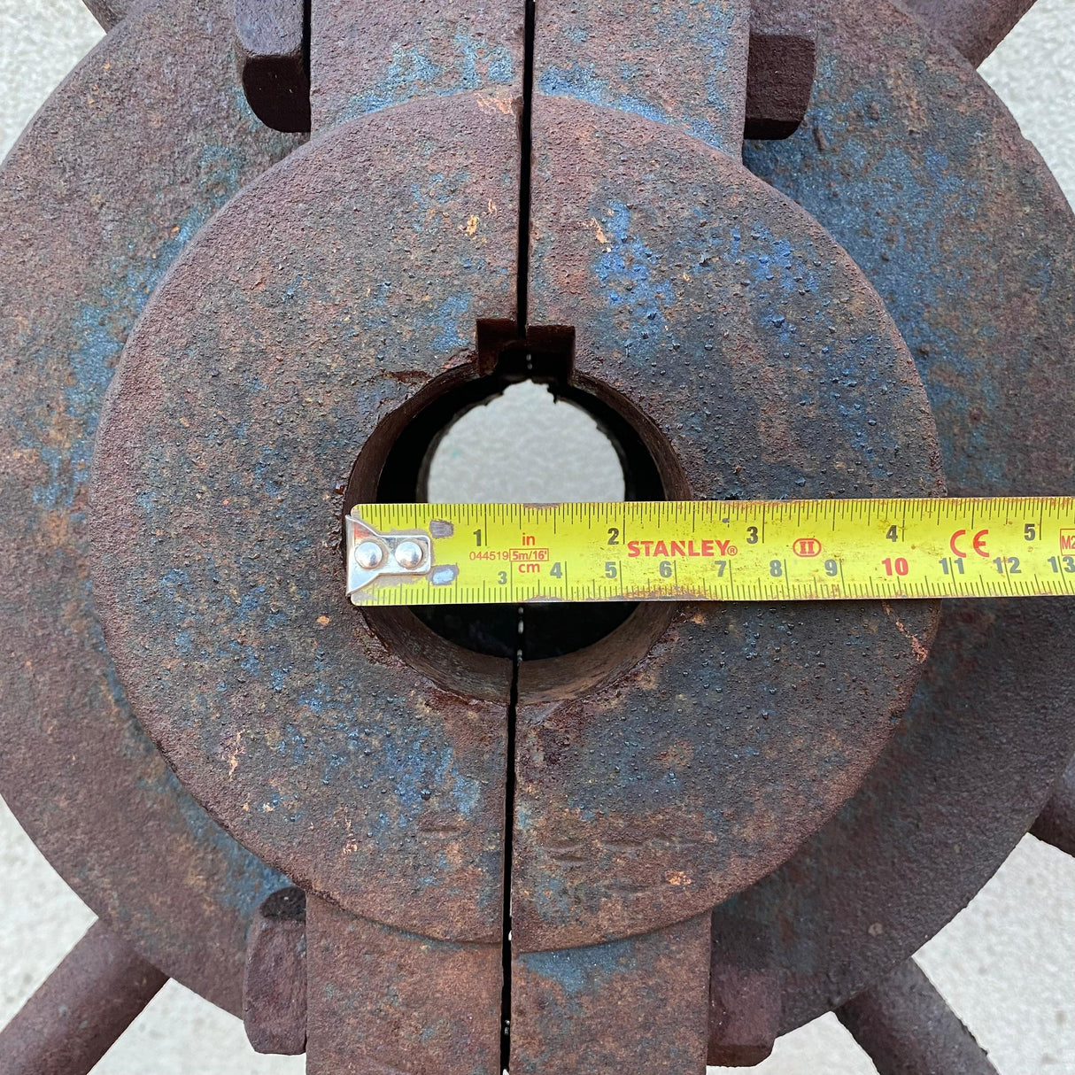 Reclaimed Steel Pulley Wheel - Reclaimed Brick Company