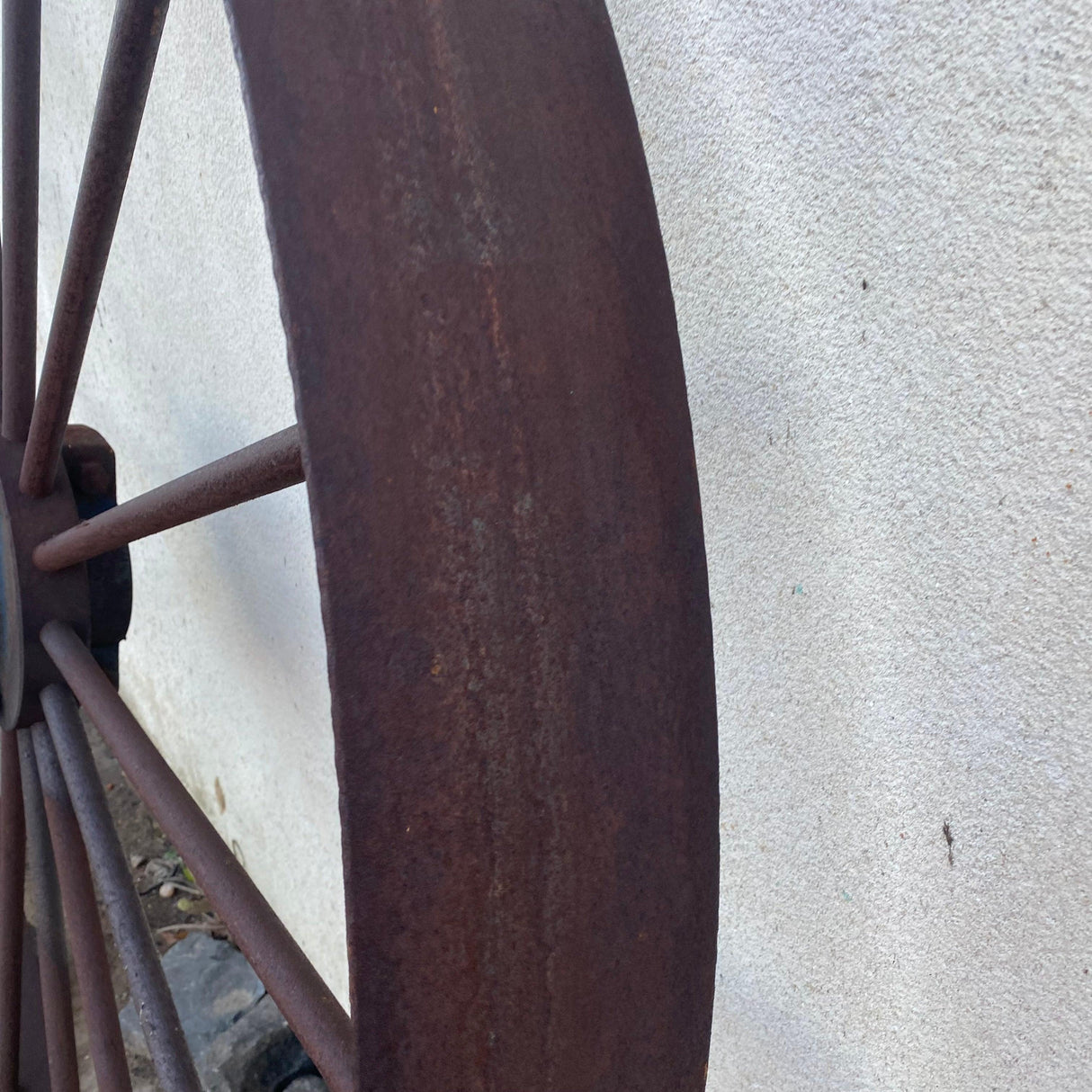 Reclaimed Steel Pulley Wheel - Reclaimed Brick Company