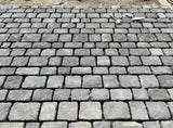 Reclaimed Stone Cobble Driveway in Cotswolds, England - Reclaimed Brick Company