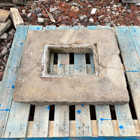 Reclaimed Stone Drain Gulley Surround - Reclaimed Brick Company
