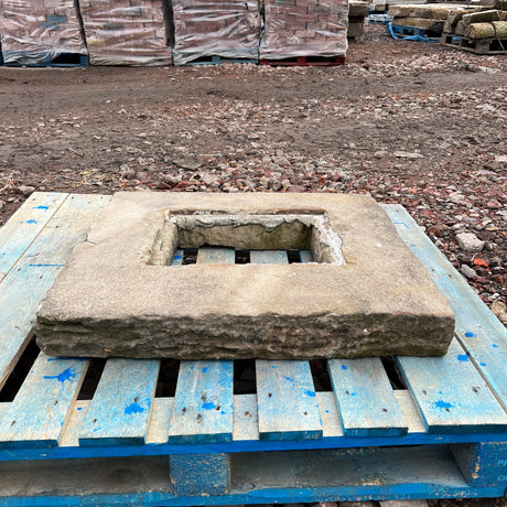 Reclaimed Stone Drain Gulley Surround - Reclaimed Brick Company