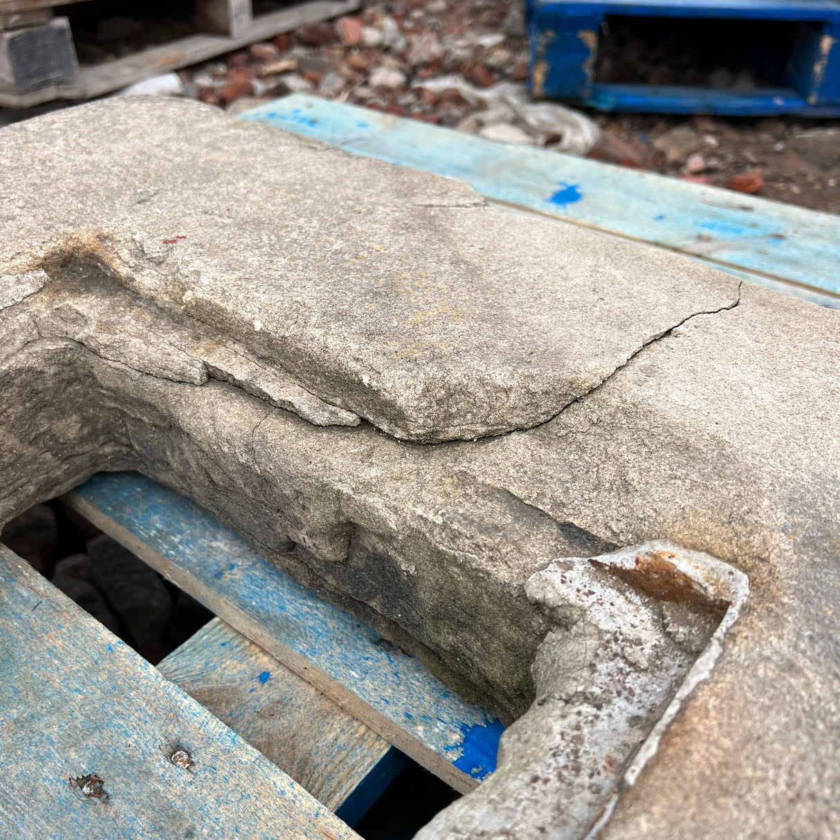 Reclaimed Stone Drain Gulley Surround - Reclaimed Brick Company