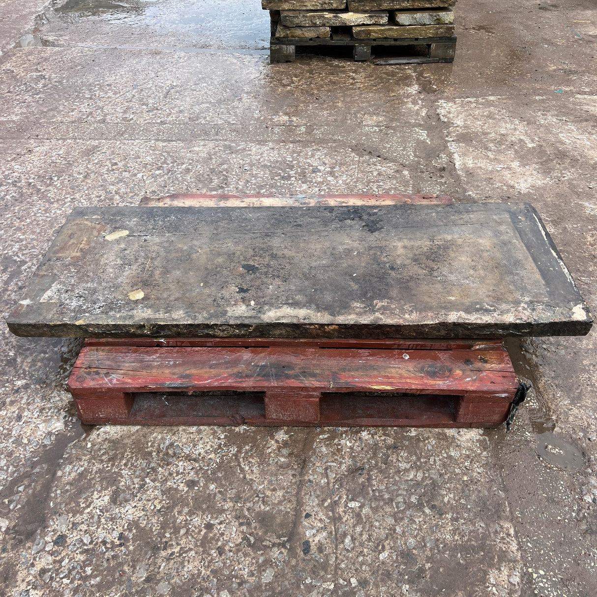 Reclaimed Stone Fire Place Hearth / Slab / Step - Reclaimed Brick Company