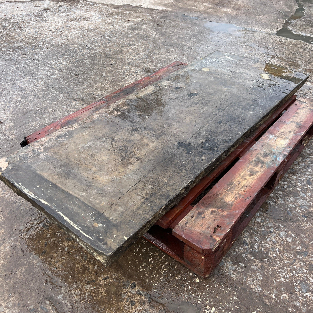 Reclaimed Stone Fire Place Hearth - Reclaimed Brick Company